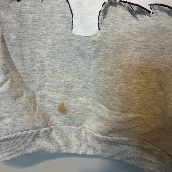 Vintage Garment Graphics Sylvester Looney Tunes Crew Neck Sweatshirt - Picture 2 of 7